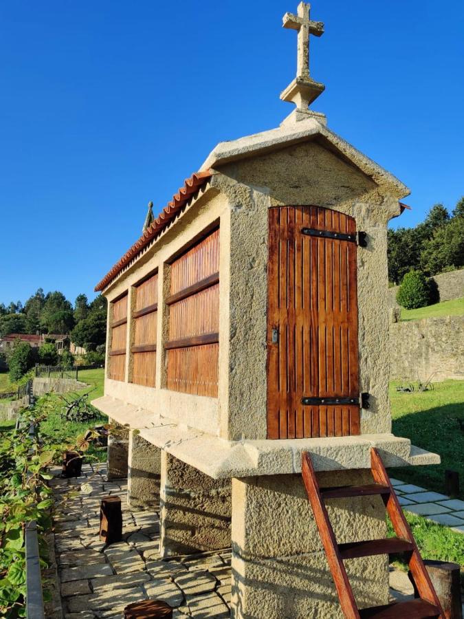 Casa Rural A Avoa Maria Campo Lameiro Dış mekan fotoğraf