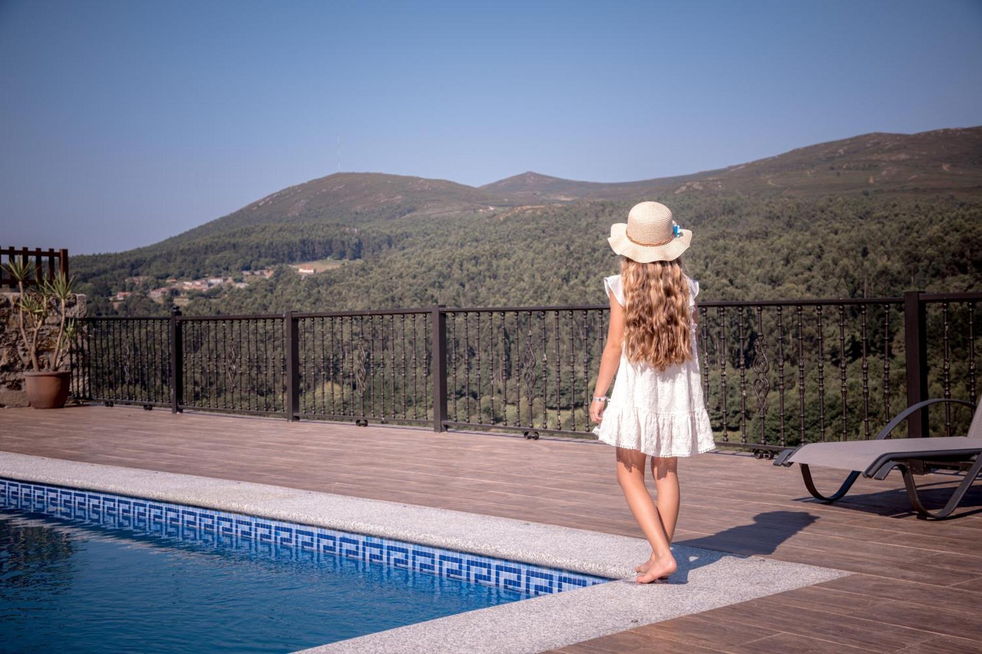Casa Rural A Avoa Maria Campo Lameiro Dış mekan fotoğraf